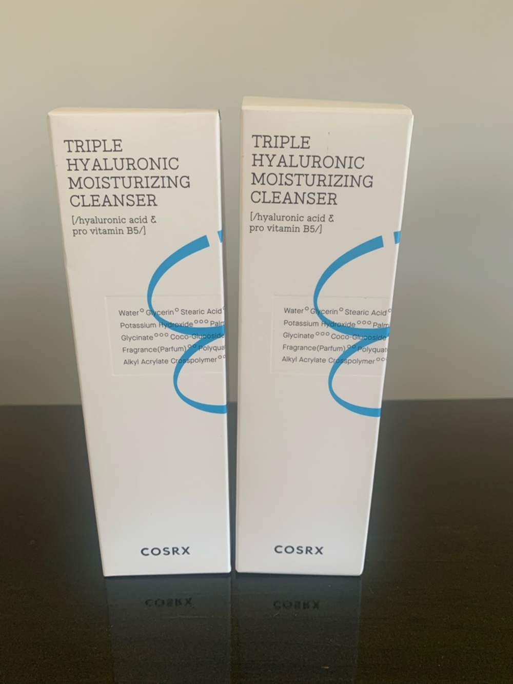 Bundle of 2 brand new (NIB) COSRX Triple Hyaluronic Moisturizing Cleanser